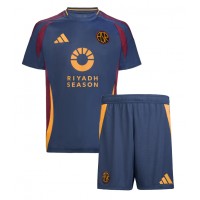 Camiseta AS Roma Artem Dovbyk #11 Tercera Equipación para niños 2024-25 manga corta (+ pantalones cortos)